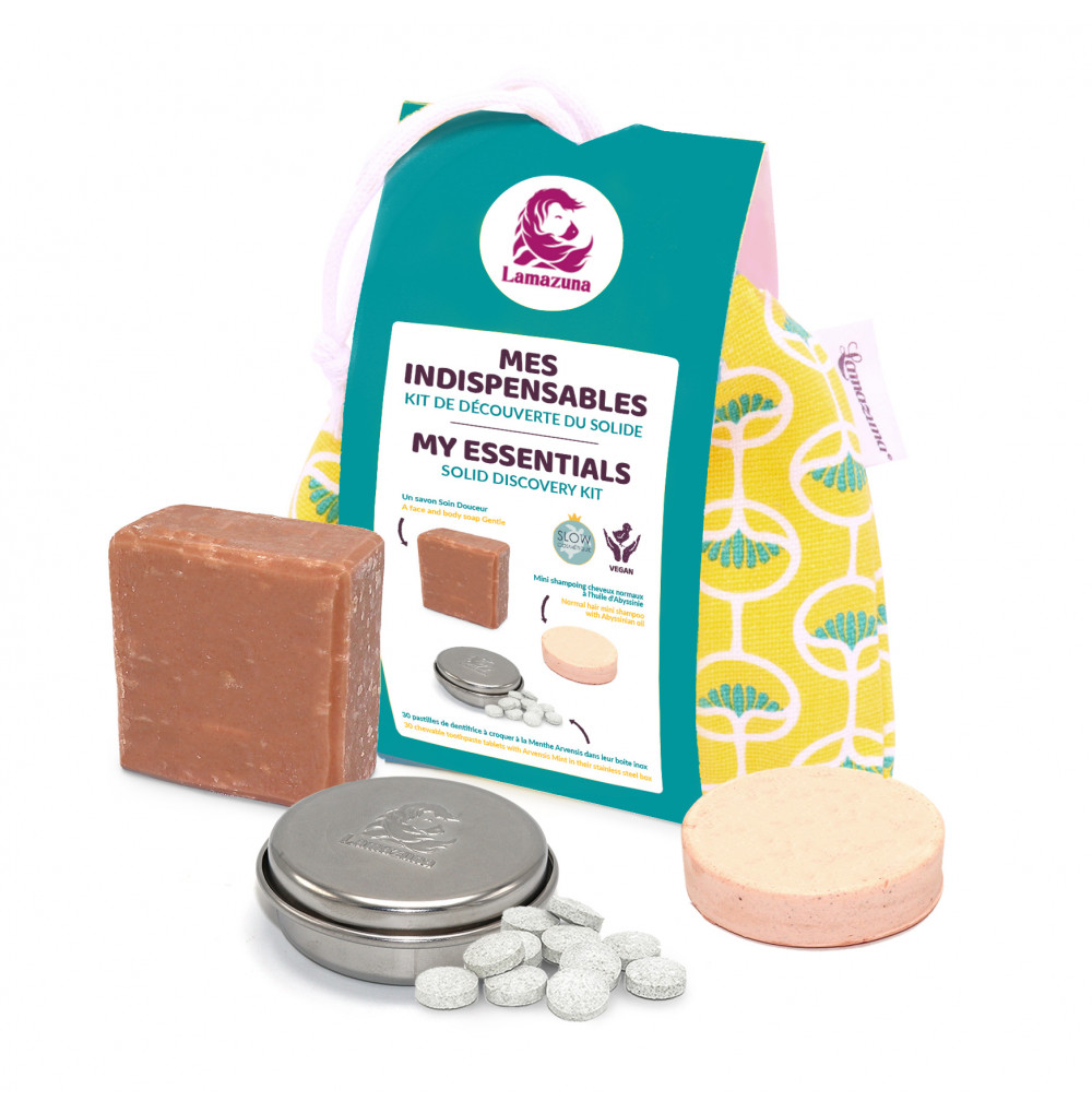 Kit découverte cosmétiques solides