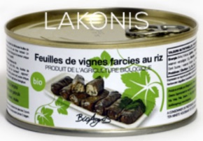 Feuilles de vigne farcies agros 280 g Bio 
