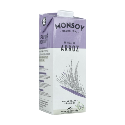Boisson riz nature Monsoy 1 l Bio