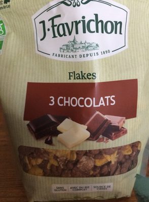 Flakes 3 chocolats 400 g Bio