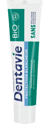 Dentifrice bicarbonate et cristaux de menthol 75 ml Bio 
