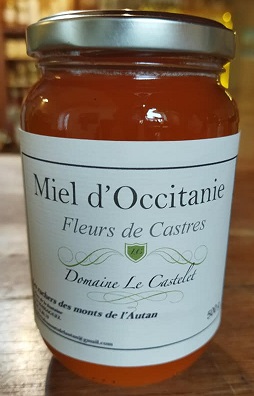 Miel fleurs de Castres ou Ferme Dausse 500 g Bio