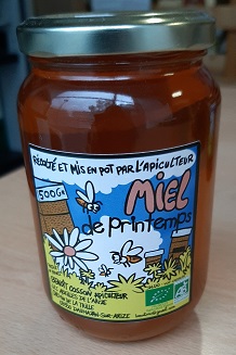 Miel de printemps 500 g Bio