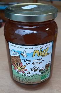 Miel Une année en Ariège 500 g Bio