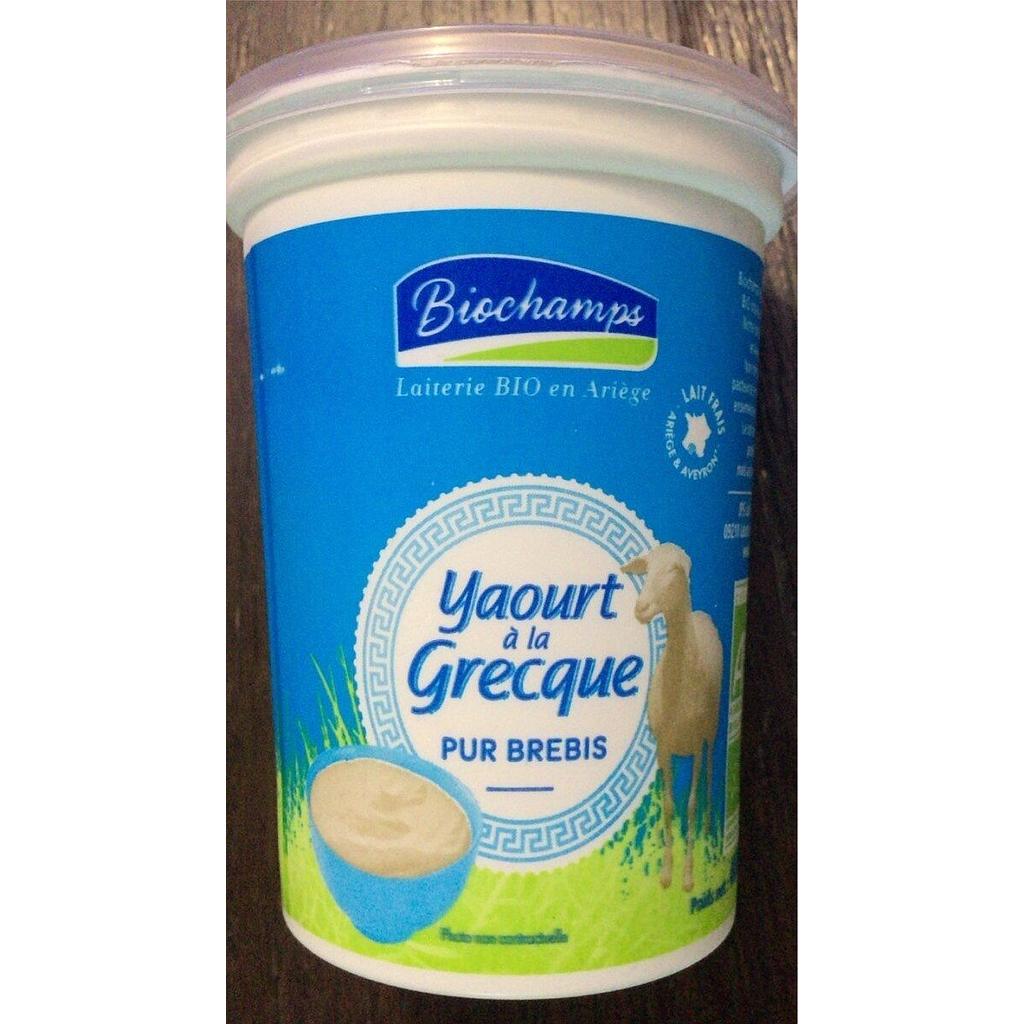 Yaourt brebis à la grecque 400 g Bio