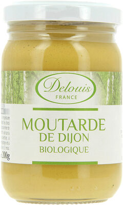 Moutarde forte de Dijon 200 g Bio 