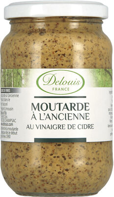 Moutarde entière au vinaigre de cidre 350 g Bio  