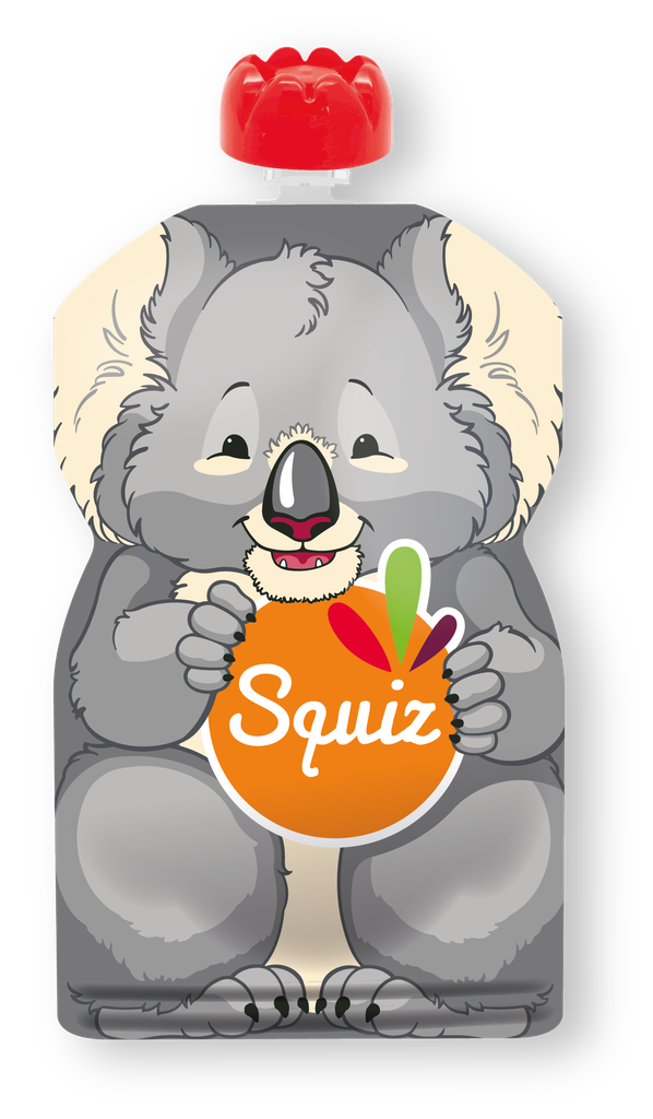 Gourde réutilisable pour compote Koala 130 ml