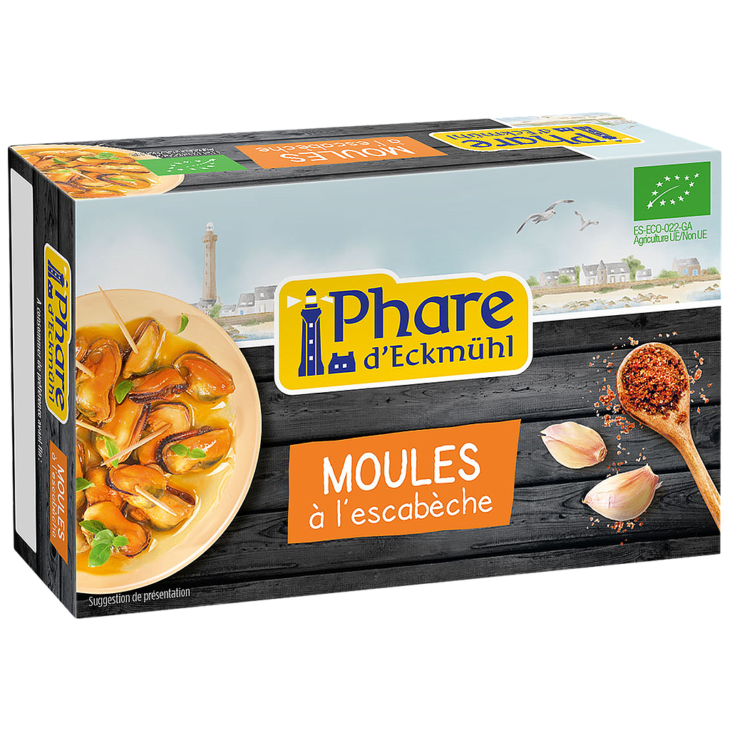 Moules en escabèche 111 g Bio