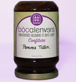 Confiture banane-curcuma Bocalenvers 314 ml