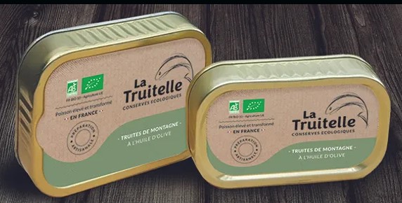 Truitelles au naturel 100 g Bio