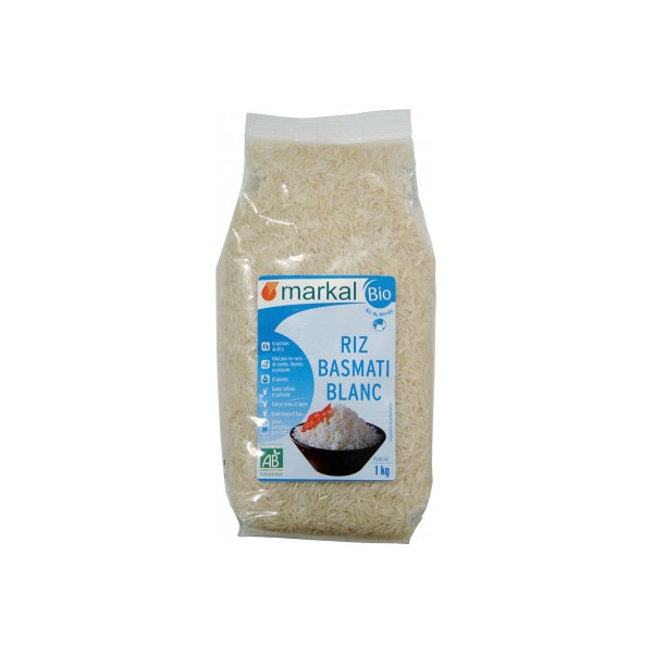 Riz long blanc 1kg Bio