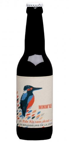 Bière Minim'ale sans alcool Brasseurs de la Jonte 33 cl Bio