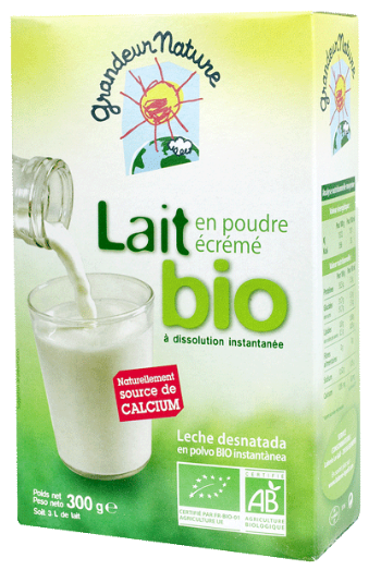 Lait en poudre 1% MG 300 g Bio
