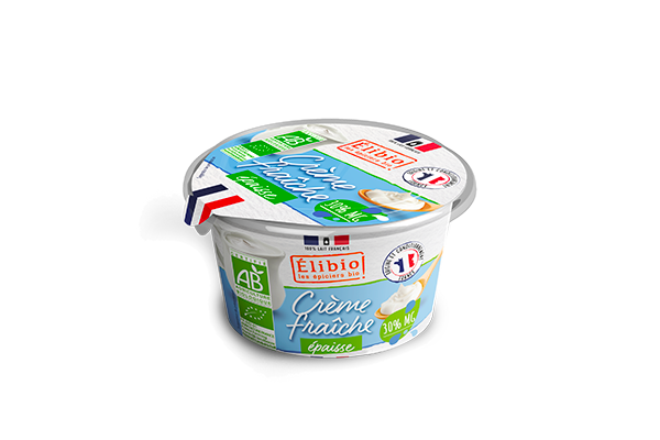 Crème fraîche entière ELIBIO 20 cl Bio