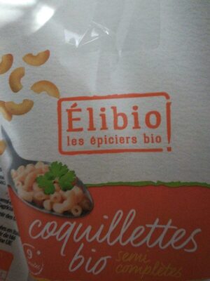 Coquillette demi-complète ELIBIO 500 g Bio