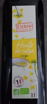 Huile de colza ELIBIO 1 l Bio