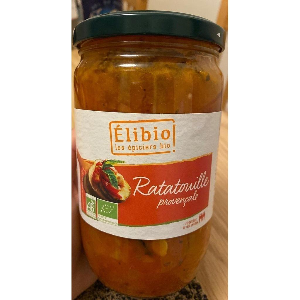 Ratatouille provençale bocal ELIBIO 650 g Bio