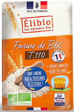 Farine de blé T110 ELIBIO 1 kg Bio