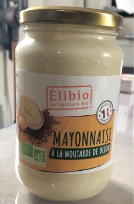 Mayonnaise à la moutarde de Dijon ELIBIO 325 g Bio 