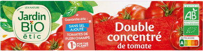 Double concentré de tomate TUBE 200 g Bio