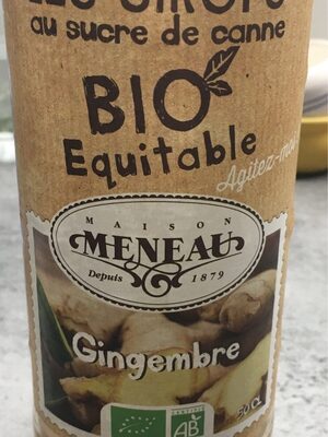 Sirop gingembre 0.5 l Bio 