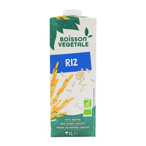 Boisson végétale au riz brique 1l Bio