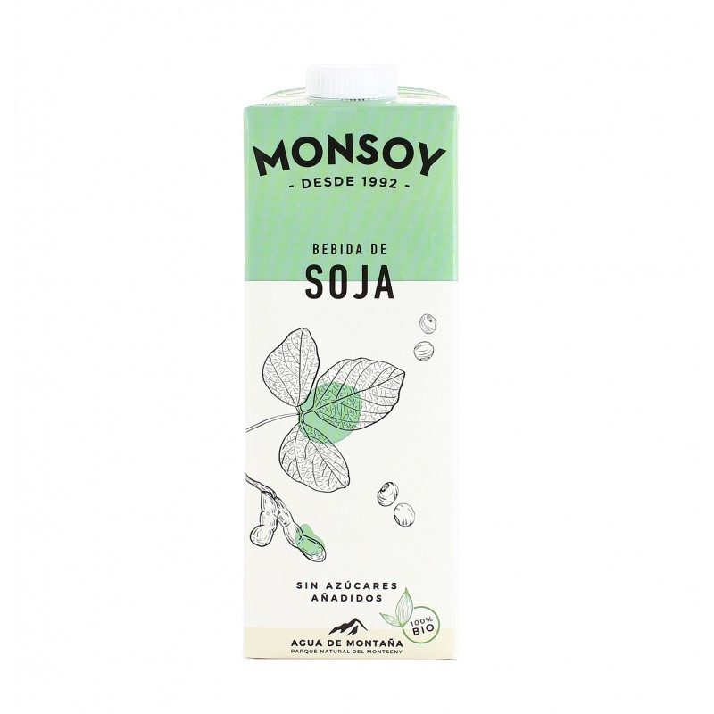 Boisson végétale au soja  Monsoy 1 l Bio