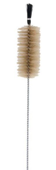 Goupillon soie/pinceau  50 cm fibres animales 