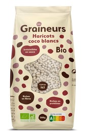 Haricots coco blancs 500 g Bio 