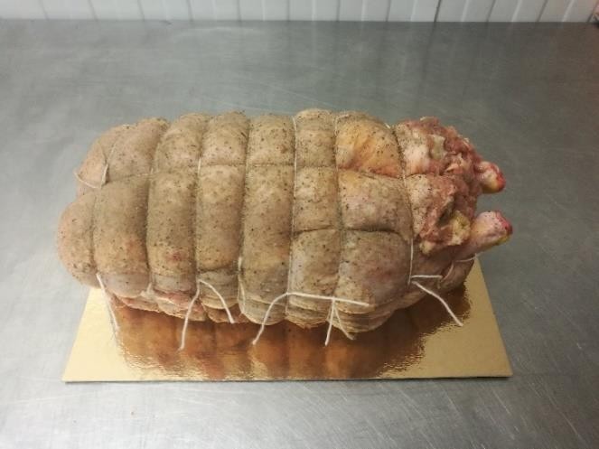 Poulet farci GAEC La Vie Bio pour 10-12 pers. Prix au Kg Bio 