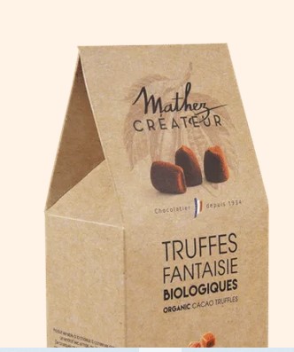 Etui Truffes chocolat Mathez 200 g Bio