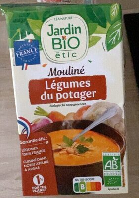 Mouliné légumes du potager 1l Bio