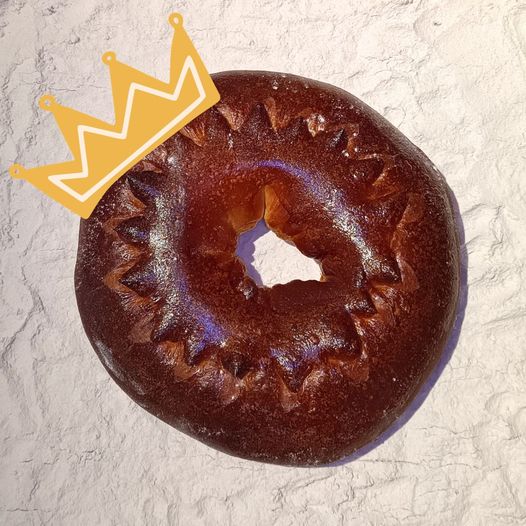Galette couronne briochée 6 pers. Bio La Brewlangerie