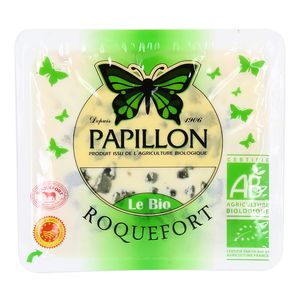 Roquefort Papillon tranché 100 g Bio