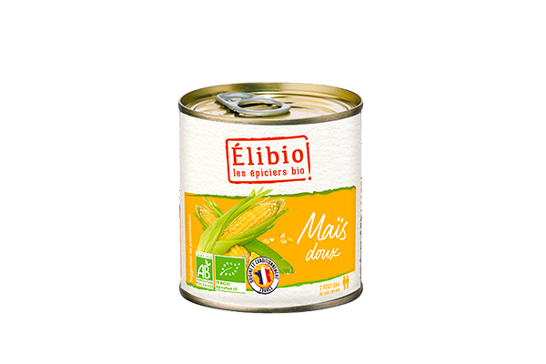 Maïs doux ELIBIO 300 g Bio 