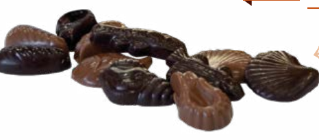 Figurines chocolat lait&amp;noir Pâques Vrac au kg Bio