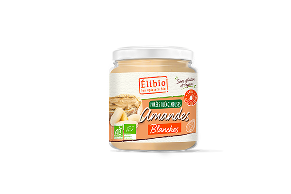 Purée d'amandes blanches ELIBIO 250 g Bio