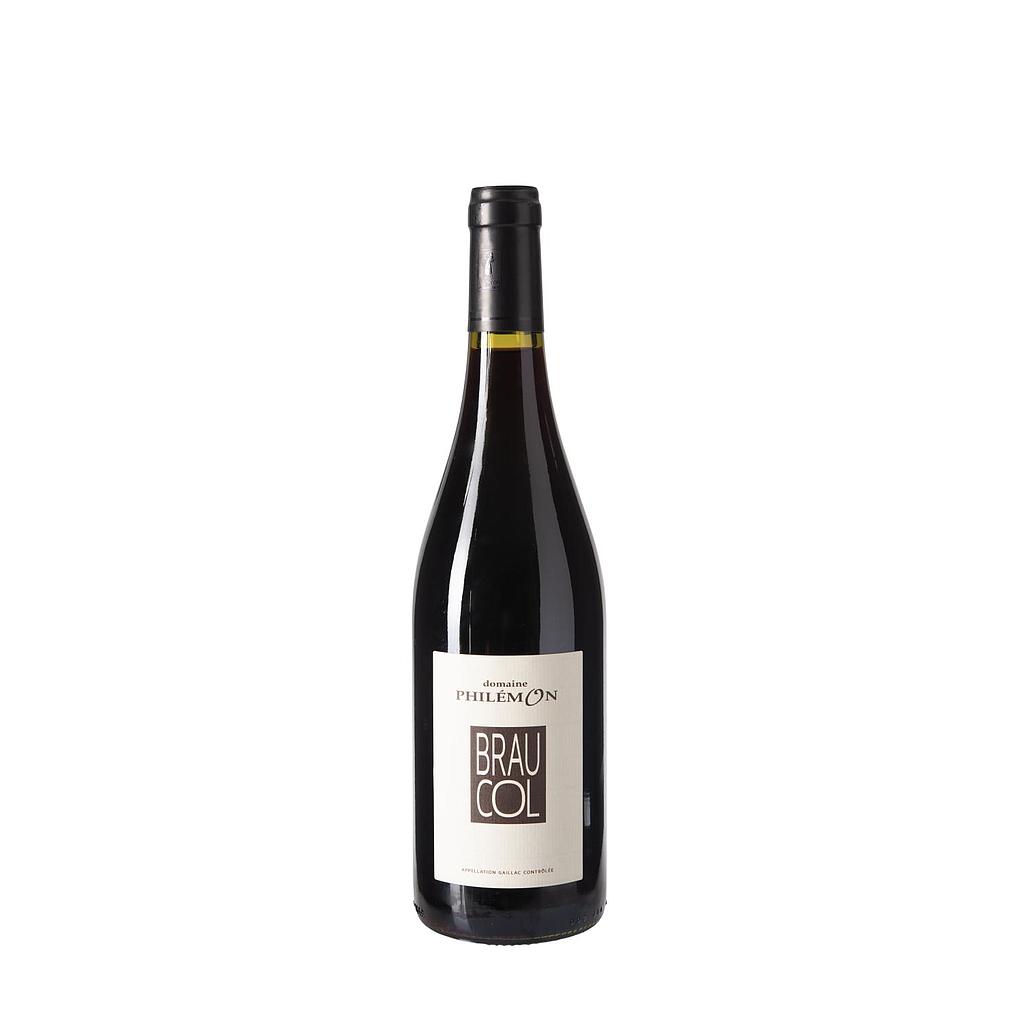 Vin AOC Gaillac rouge braucol Domaine Philémon 75 cl Bio