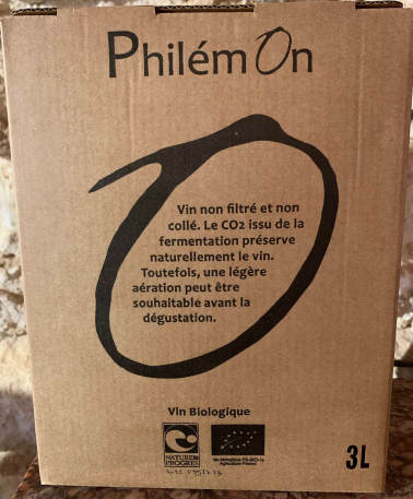 Vin rouge Domaine Philémon Bib 3 l Bio