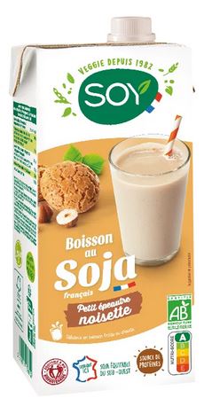 Boisson soja-petit épeautre-noisette 1 l Bio