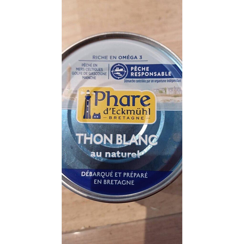 Thon blanc Germon entier au naturel 112 g 