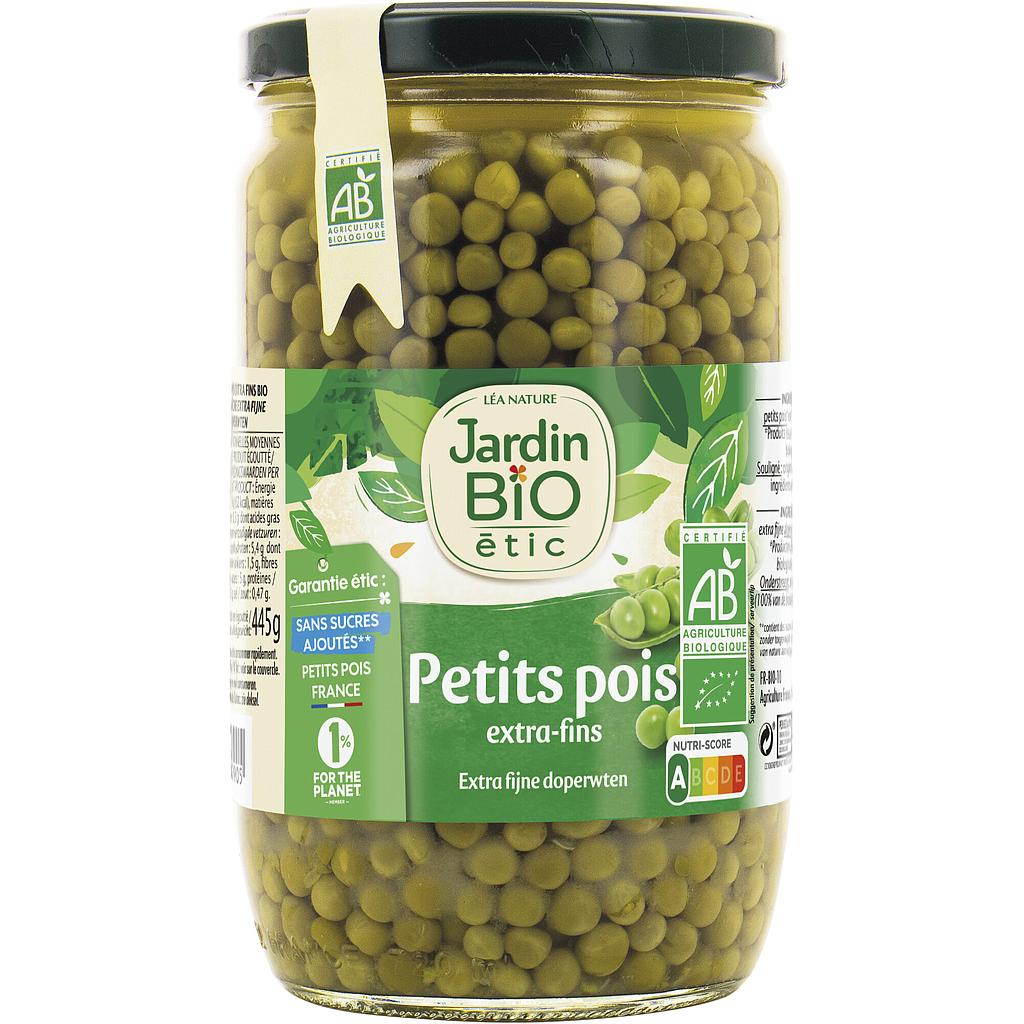Petits pois 660 g Bio