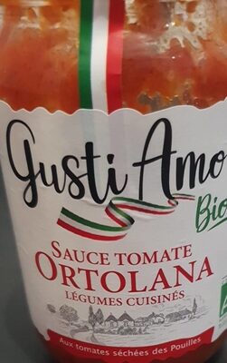Sauce tomate ortolana 350 g Bio