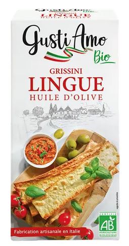 Grissini lingue 120 g Bio