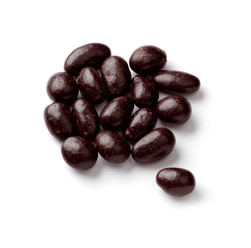 Amandes enrobées chocolat noir 74% Belledonne Vrac au kg Bio 