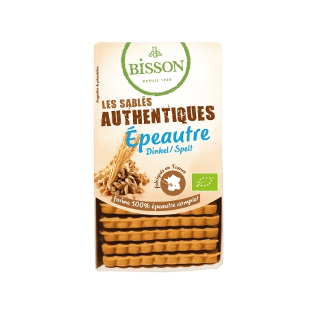 Biscuits sablés authentiques épeautre 175 g Bio