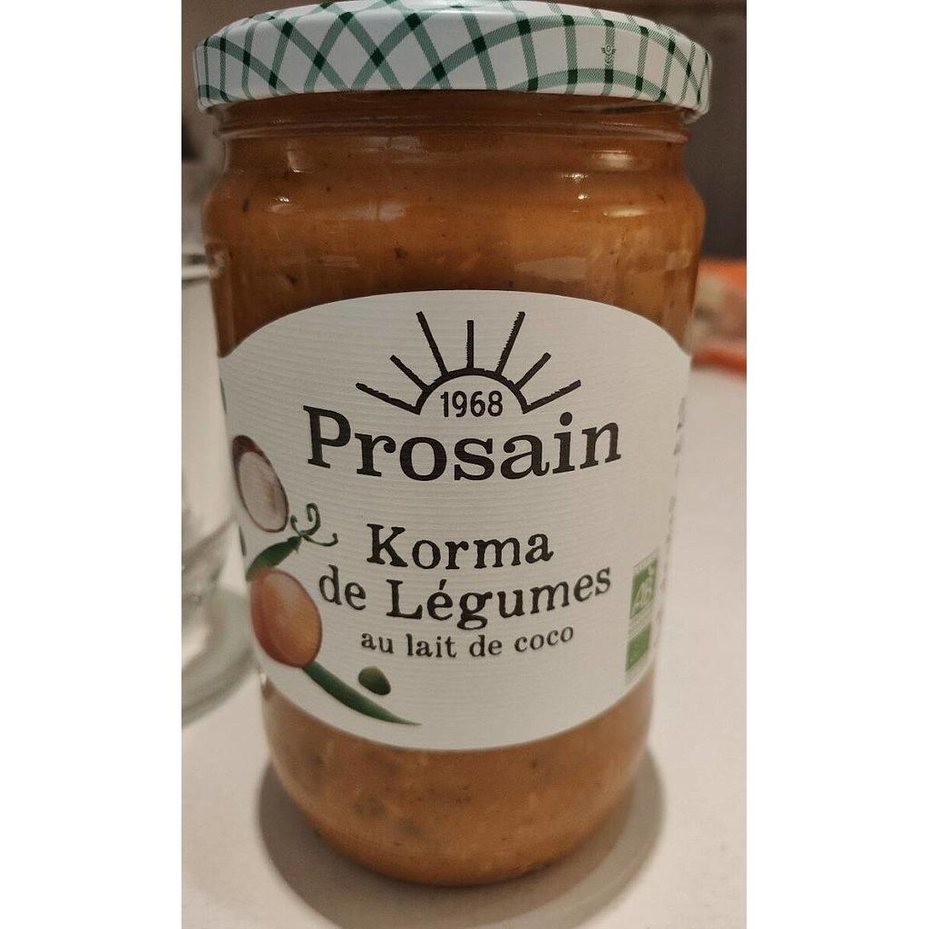 Korma de légumes en bocal 680 g Bio