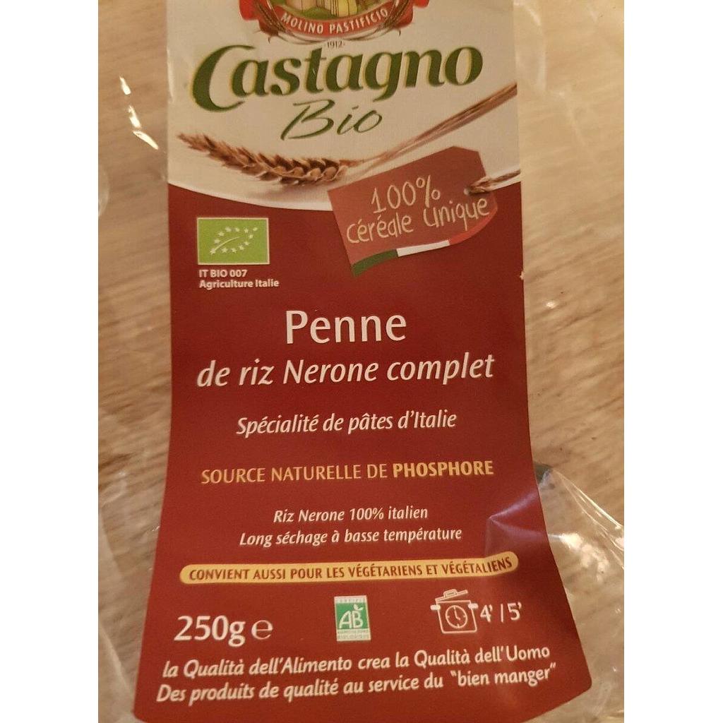 Penne ss gluten riz noir 250 g Bio  