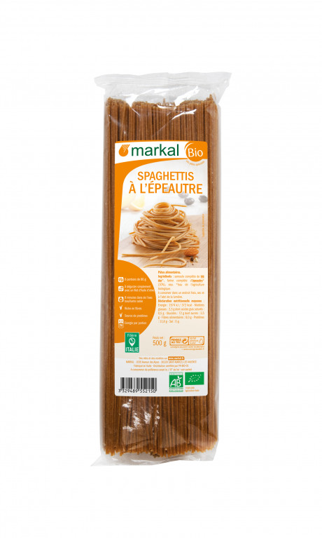 Spaghetti à l'épeautre 500 g Bio 